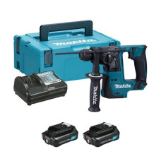 Makita-Maszyny akumulatora urbjmašīna SDS+, 12V Makita [HR140DWAJ] 2x2,0Ah, Li-Ion