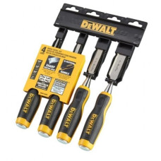 Dewalt-Akcesoria Komplektā 4 DeWalt koka kalti [DWHT0-16063] izmēri 6, 12, 18, 25 mm