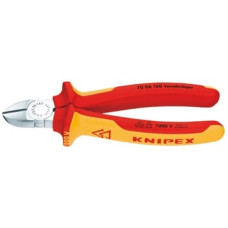 Knipex izolēts sānu griezējs, darbam zem sprieguma līdz 1000V, VDE 160mm, [70 06 160]