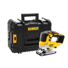 Dewalt-Maszyny XR bezvadu bezsuku finierzāģis, 18V Li-lon, TStak DeWalt kastē [DCS334NT-XJ]