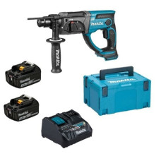 Makita-Maszyny Akumulatora SDS+ urbjmašīna ar kalšanu 18V Makita [DHR202RFJ] 2x3.0Ah, Li-Ion, LXT