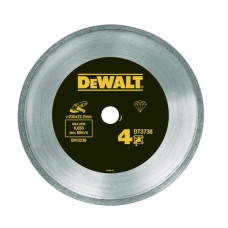 Dewalt-Akcesoria dimanta disks ļoti cietu materiālu un keramisko flīžu sausai griešanai, leņķa slīpmašīnām 230/2,1/7 mm, DeWalt [DT3738-XJ]