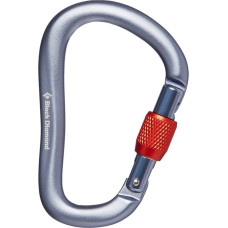 Black Diamond RockLock Locking carabiner D-shaped Grey 1 pc(s)