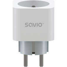 Savio WI-FI smart socket, 16A, AS-01, White