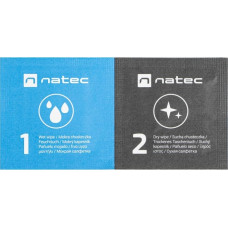 Natec NSC-1797 equipment cleansing kit Universal Equipment cleansing wet & dry cloths