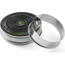Hendi Griešanas veidne gluda apaļa cepumiem diam. 19 - 112 mm 673416