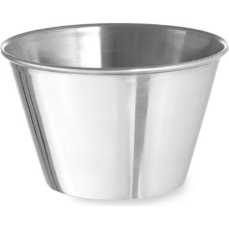 Hendi ramekin bļoda nerūsējošā tērauda mērcēšanas trauks diam. 93 mm 12 gab 230 ml - 400050