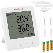 Steinberg Systems Termohigrometra temperatūras mitruma mērītājs ar CO2 sensoru diapazons - 40 - 125 C 0 - 10000 ppm