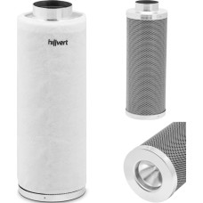Hillvert Oglekļa filtrs ar priekšfiltru ventilācijai 50 cm diametrā. 102mm līdz 85C