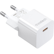 Choetech Sienas lādētājs 20W USB Type C balts