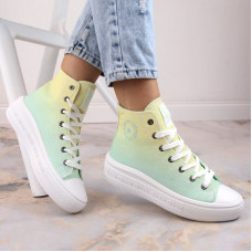 Big Star Platform ankle sneakers W INT1877A multicolor