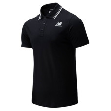 New Balance Classic Sleeve Polo BK M MT01983BK