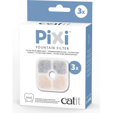 Catit (Ca) Catit Pixi Fountain Filter Triple Action, 3gb - filtri dzirdnei-strūklakai