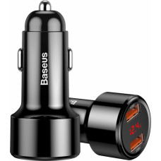 Baseus Magic Auto Lādētājs  2x USB / QC /  3.0 / 45W