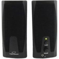 Esperanza EP110 loudspeaker 2-way 6 W Black Wired