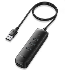 Ugreen HUB USB-A porta sadalītājs - 4x USB 3.2 Gen 1 melns