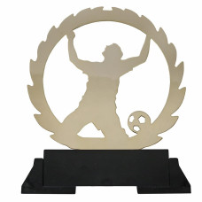 Biemans Futbola statuete / 18,5 cm / zelts