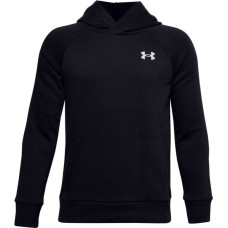 Under Armour UA zēnu sāncensis kokvilnas kapucis 1357591 001 / melns / S