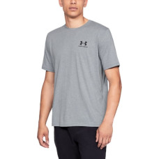 Under Armour UA Sportstyle Left Chest SS T-krekls 1326799 036 / pelēks / S