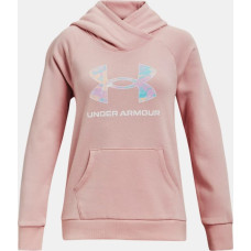 Under Armour UA meitenes sāncenses logotipa kapuce 1366399 676 / rozā / XL