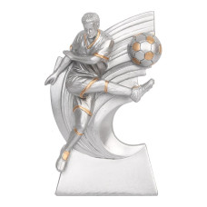 Tryumf Futbola statuete / 16 cm / sudrabs