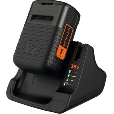 Black&Decker 36V barošanas avota komplekts: 1,35A lādētājs + 2,0Ah akumulators, [BDC2A36-QW]