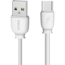 Remax Suji USB | USB-C datu un uzlādes vads 2.1A 1m balts