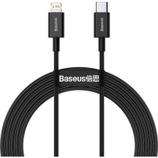 Baseus Superior Series Cable USB-C to iP, 20W, PD, 2m (black)