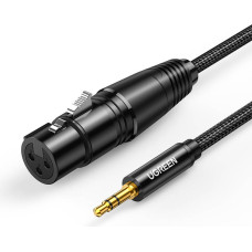 UGREEN AV182 XLR to jack 3.5mm AUX 1m (black)