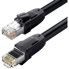 Ugreen Ethernet patchcord cable RJ45 Cat 8 T568B 2m black (70329)