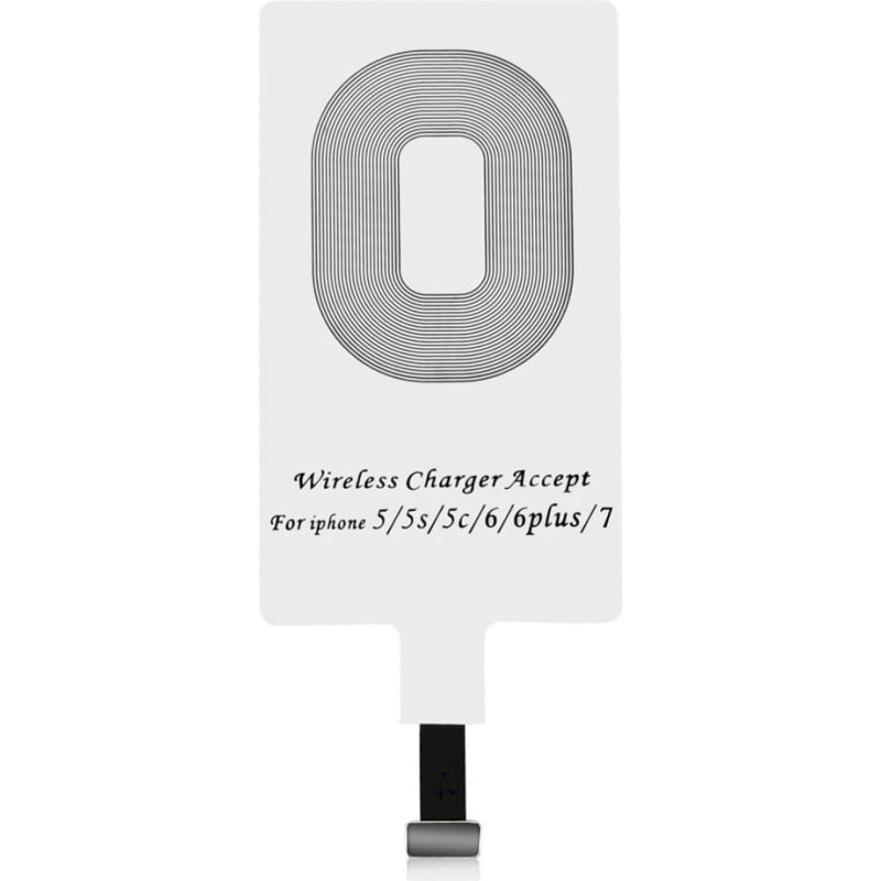 Choietech Adapter for Wireless Charging Qi Lightning Induction Insert white (WP-IP)