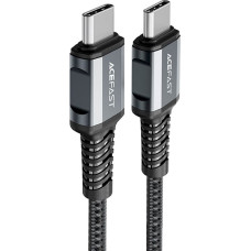 Acefast cable USB Type C - USB Type C 1.2m, 60W (20V | 3A) gray (C1-03 deep space gray)