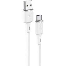 Acefast USB cable - USB Type C 1.2m, 3A white (C2-04 white)