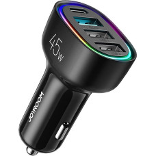 Joyroom 4 Port 45W Car Charger Black (JR-CL09)