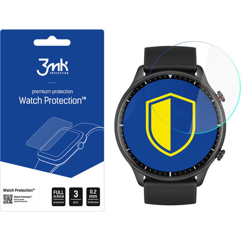 Xiaomi Amazfit GTR 2 - 3mk Watch Protection™ v. ARC+ screen protector