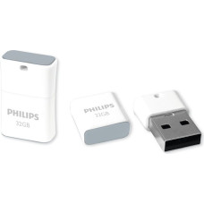 Philips USB 2.0 Flash Drive Pico Edition (pelēka) 32GB