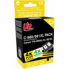 UPrint Canon Pack 560|561XL 22 ml (Bk) + 18 ml (Cl) PG-560XL|CL-561XL