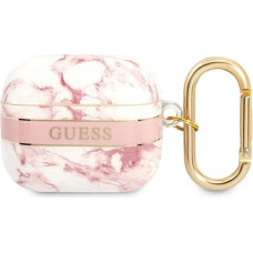 Guess case for Airpods 3 GUA3HCHMAP pink Marble