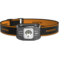 Headlamp Superfire HL75-X, 220lm, USB