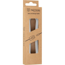 Tactical Smooth Thread Cable USB-C|Lightning 0.3m White