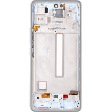 LCD display +Touch Unit + Front Cover Samsung A536B Galaxy A53 5G Awesome Blue (Service Pack)