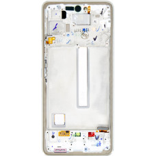 LCD display +Touch Unit + Front Cover Samsung A536B Galaxy A53 5G Awesome White (Service Pack)