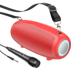 Borofone Portable Bluetooth Speaker BP13 Dazzling with microphone red