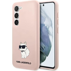 Karl Lagerfeld KLHCS23MSNCHBCP S23+ S916 hardcase różowy|pink Silicone Choupette