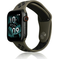 Beline pasek Apple Watch Sport Silicone 42|44|45|49mm brązowo-czarny brown|black