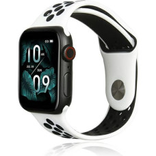 Beline pasek Apple Watch Sport Silicone 38|40|41mm biało-czarny white|black