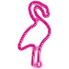 Forever Light Neon LED Light Flamingo pink Bat + USB FLNE18 Forever Light