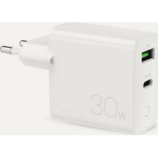 Puro Ład. siec. Mini FAST 1xUSB+1xUSB-C 30W biały|white FCMTCUSBAC30WPDWHI