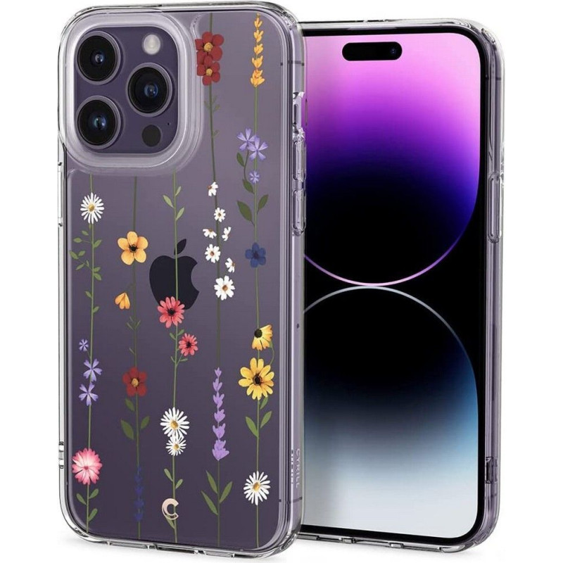 Case SPIGEN Cyrill Cecile ACS06760 for Iphone 15 Pro - Flower Garden