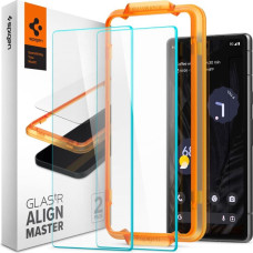 TEMPERED GLASS Spigen ALM GLAS.TR 2-PACK GOOGLE PIXEL 7A CLEAR